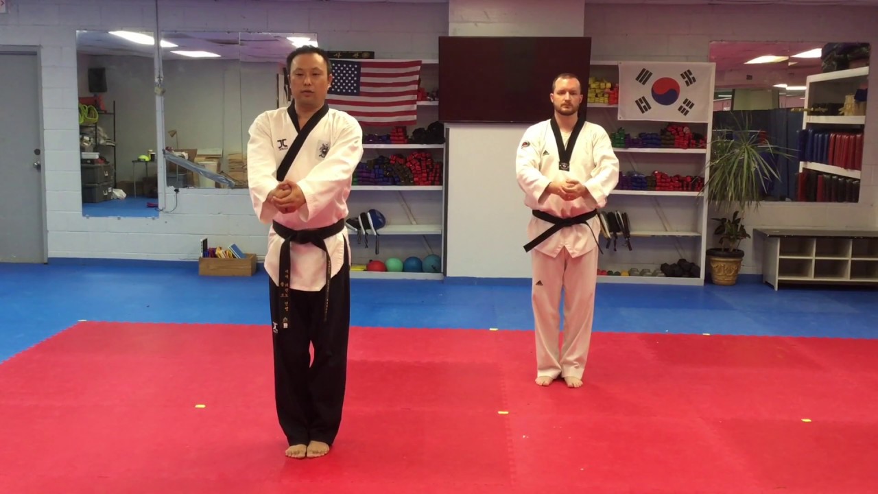 Cho's TKD Red Belt Form - TaeGuk 7 by Master Paul Cho