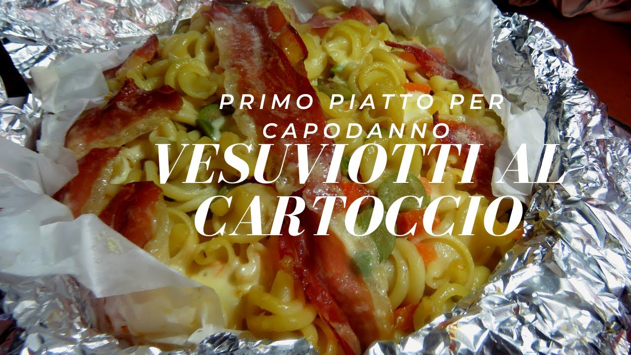 VESUVIOTTI AL CARTOCCIO CON SPECK || PRIMO PIATTO SFIZIOSO PER CAPODANNO