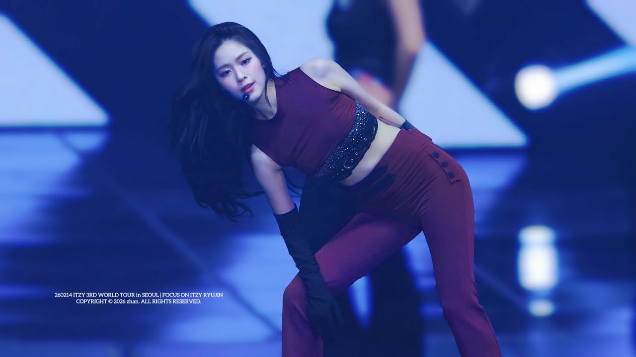 [4k] 260214 있지 류진 직캠 ‘LOOK’ (ITZY RYUJIN FanCam) | @ITZY 3RD WORLD TOUR in SEOUL