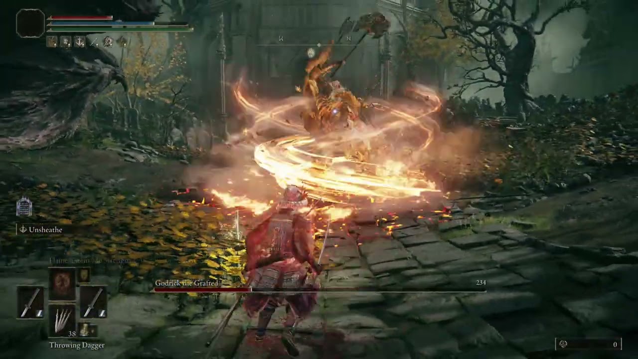 Godrick the Grafted hitless