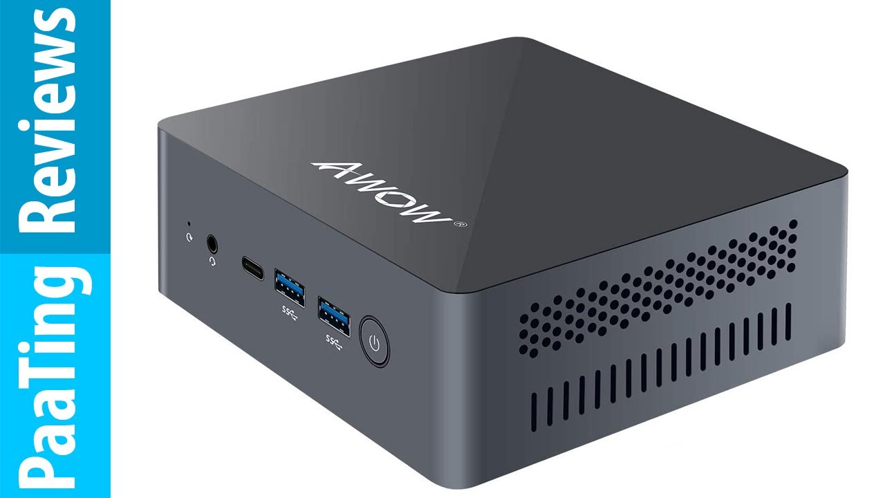 AWOW AK41 Mini Desktop Computer Intel Celeron J4115 with 8GB DDR4 ✅ (Review)