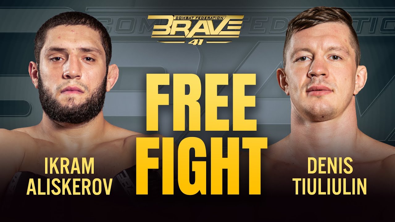 Ikram Aliskerov VS Denis Tiuliulin | Full Fight | BRAVE CF 41