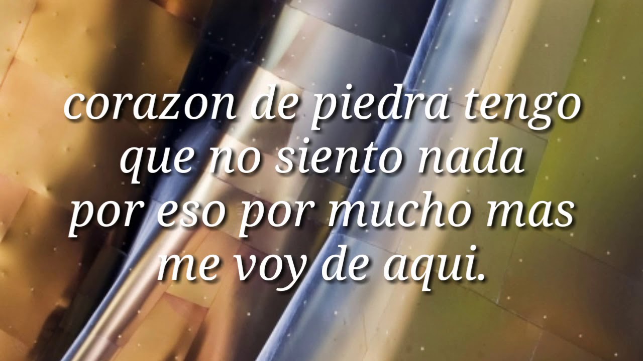 Agrupación Lerida Corazón De Piedra Con Letra