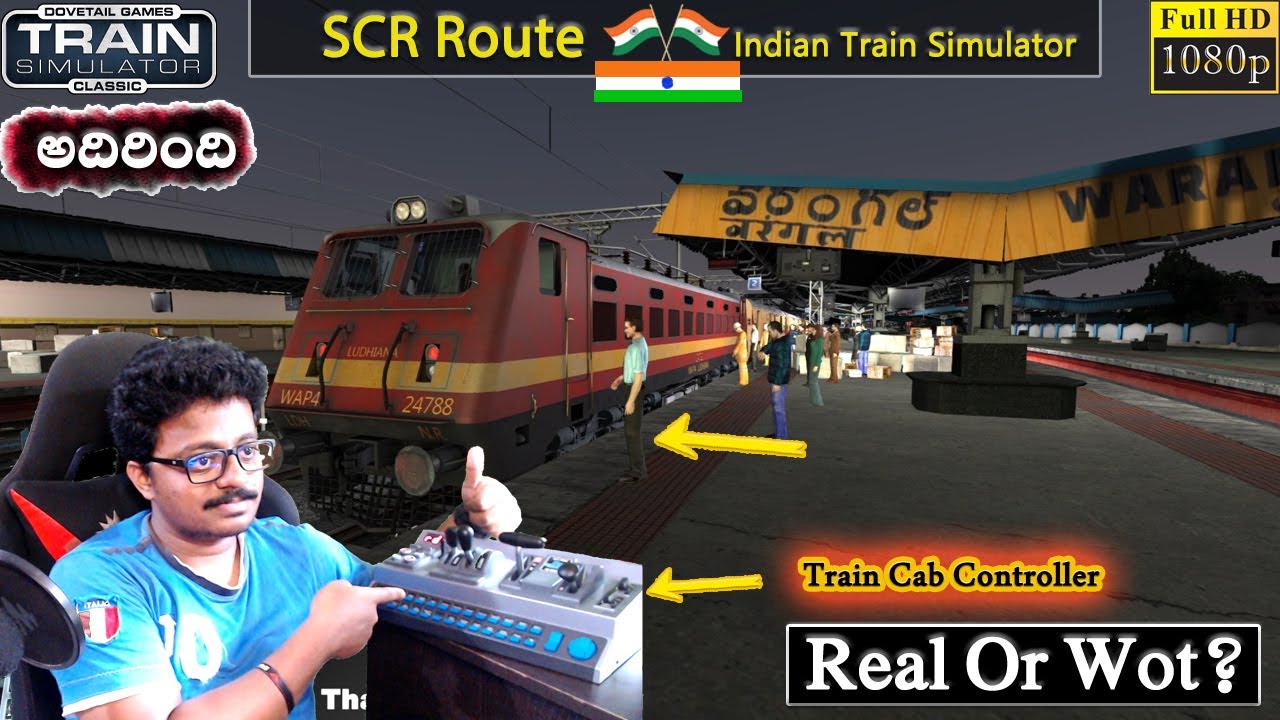 WDP4D Narasapur To Nagarsol SF EXP Premium Scenario | Train Simulator Classic in Telugu