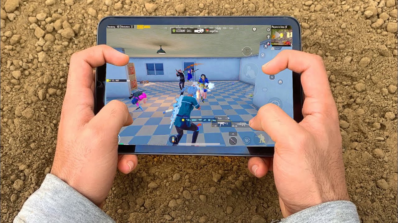 iPad Mini 6 PUBG HANDCAM 🔥 HDR+EXTREME 🔥 4 Fingers claw/ Pubg Test/ Gameplay/ Gyro/Best Sensitivity