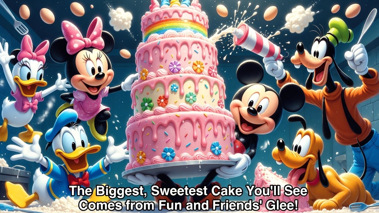 Flour Fights & Frosting Smiles – Mickey, Minnie & Friends’ Sweetest Story! ✨🍬@disneyjr
