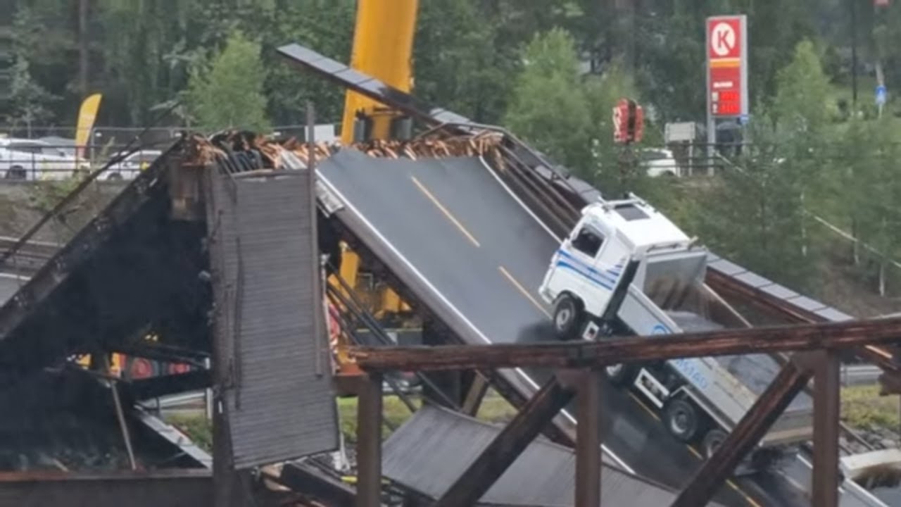 The catastrophic collapse of the Tretten bridge in Norway