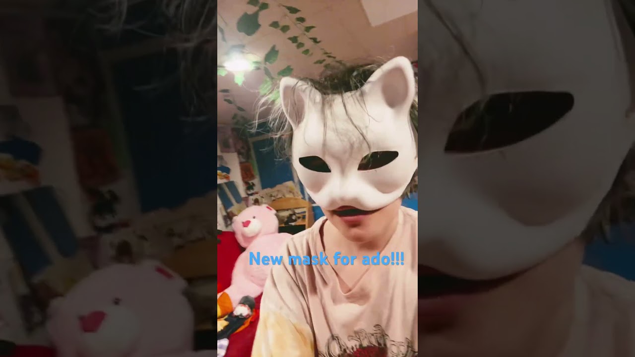Ado mask #music #therianthropy #furry #ado