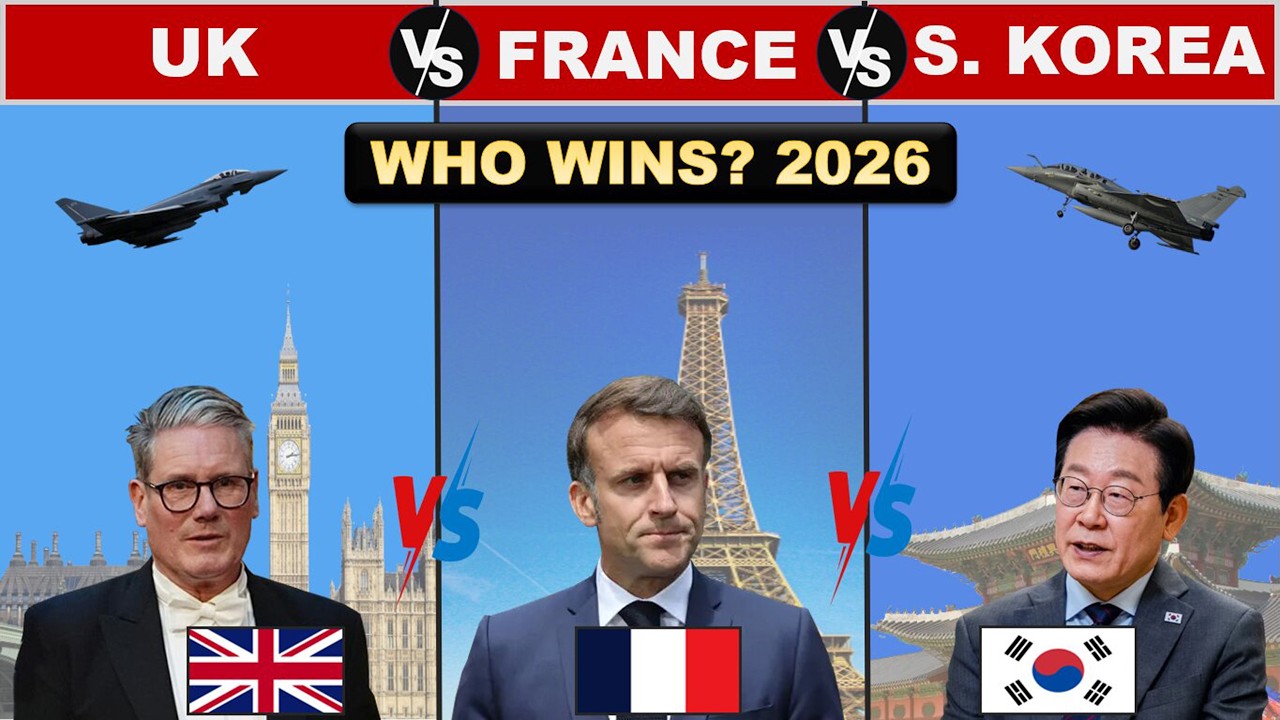 UK vs France vs South Korea 2026: The Battle of the 4.5 and 6th Gen Giants