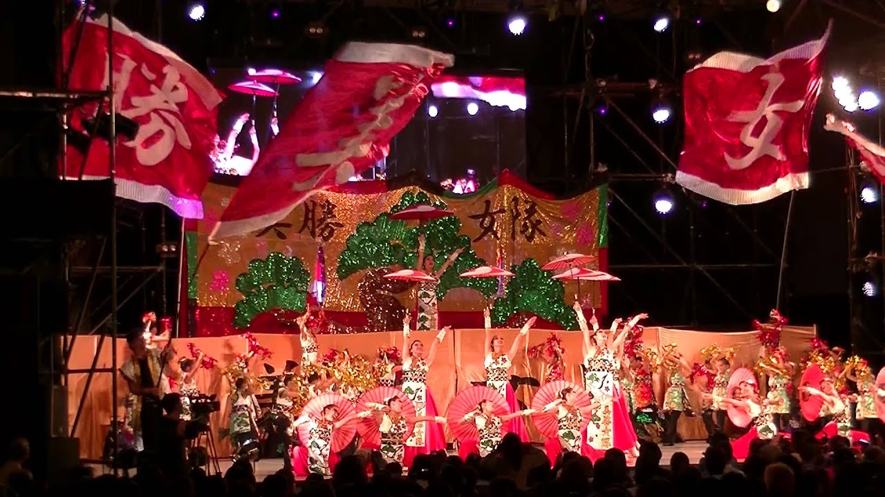 美勝女隊＠ふくこいアジア祭り2013　感動大賞受賞演舞