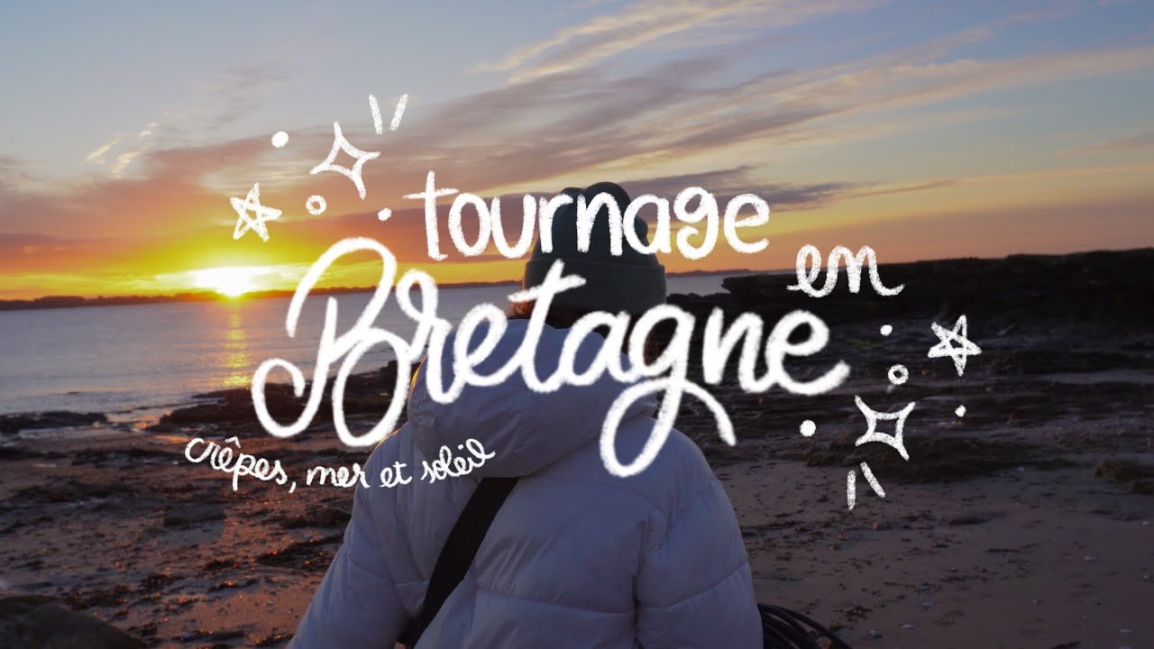 vlog tournage en bretagne - crêpes, mer et soleil 🥞
