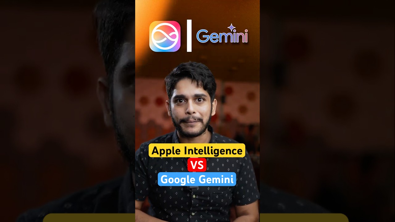 Apple Intelligence vs Google Gemini #apple #google #ai
