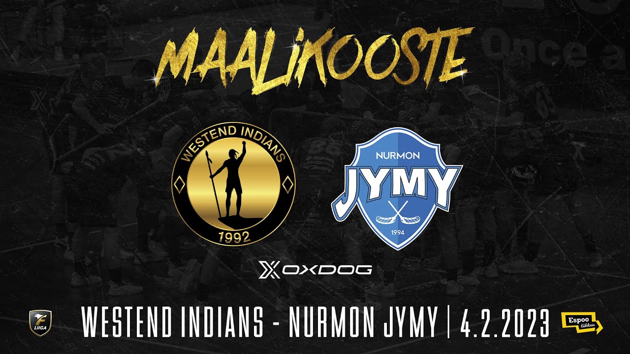 Maalikooste: Westend Indians - Jymy 4.2.2023