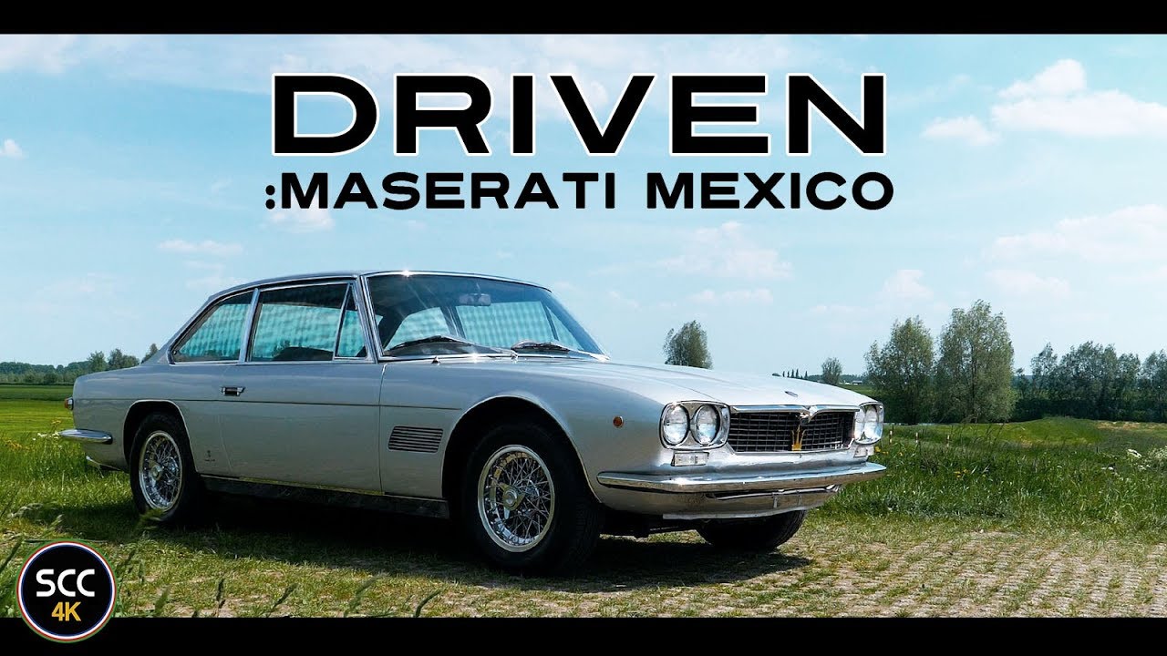 MASERATI MEXICO 4.7 1967 | 4K | Test drive in top gear - V8 Engine sound | SCC TV