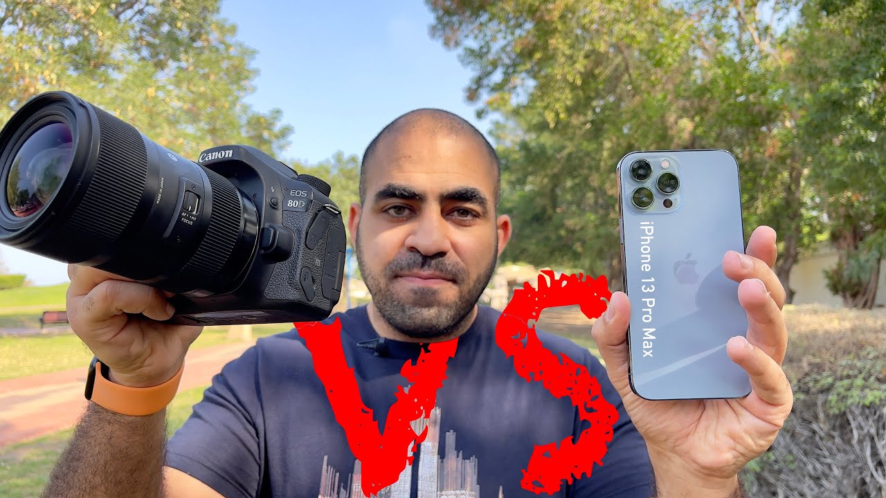 iPhone 13 Pro Max vs DSLR Camera | مقارنة تصوير الفيديو بين الايفون ١٣ برو ماكس و الكاميرا