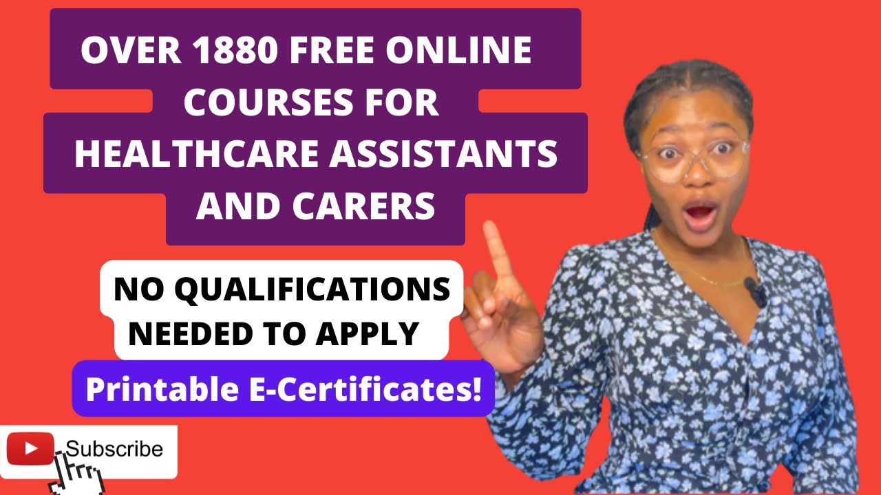 HOW TO GET HEALTH CARE ASSISTANT NVQ FREE ONLINE COURSES FOR UK CARER JOBS
