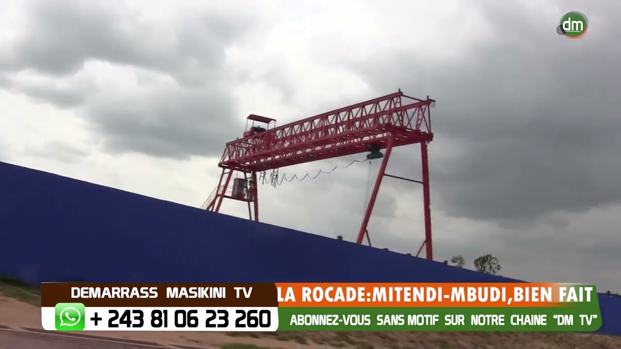 LA ROCAGE DE KINSHASA,(MONT-NGAFULA) ROUTE RELIANT MITENDI ET MBUDI