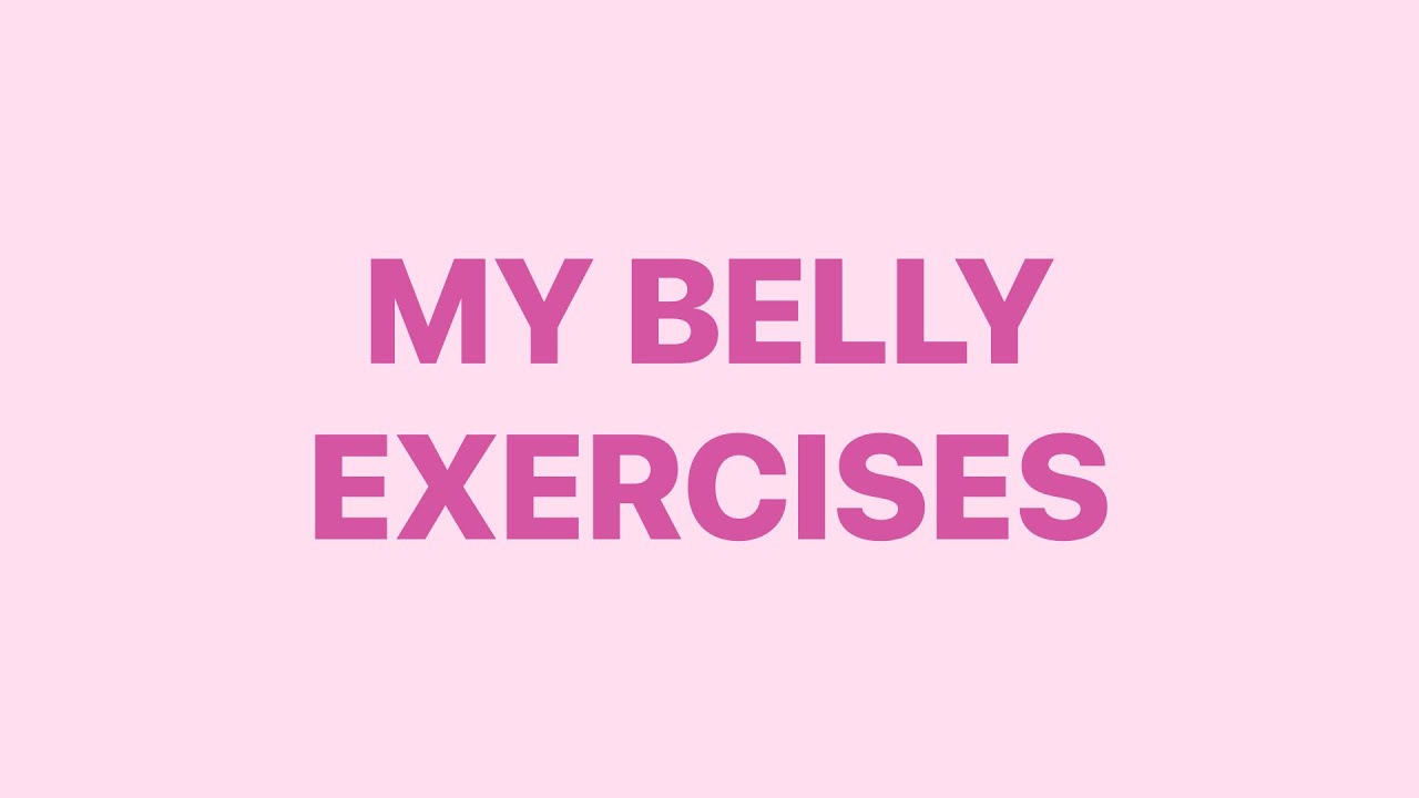 MY 3MIN BELLY EXERCISES//TOP 6 EXERCISES TO GET A SMALLER WAIST//SLIM WAIST WORKOUT