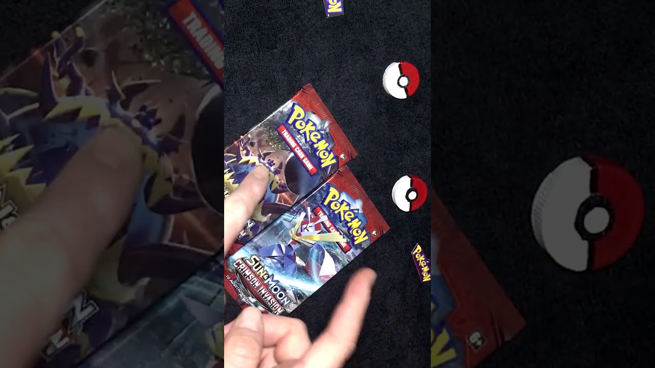 Great Ultra Rare Pull from Sun & Moon **Crimson Invasion** #Shorts