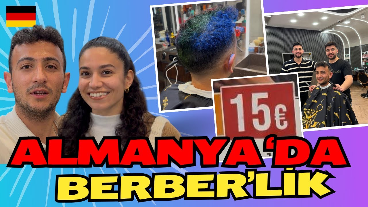 Almanya’da Berber Olmak 💈 | Türkiye’den Gelmek Mümkün mü?
