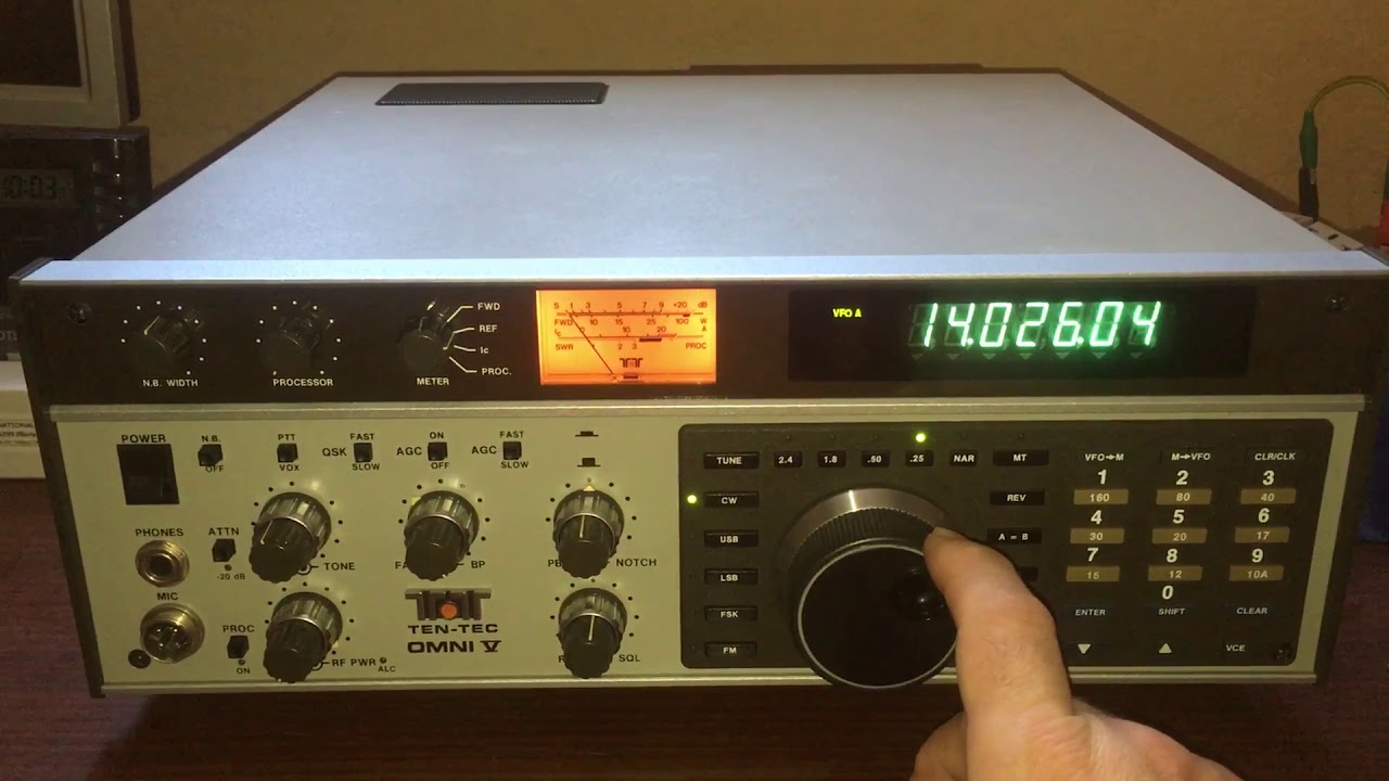 Is the Ten Tec Omni V still best receiver ever?