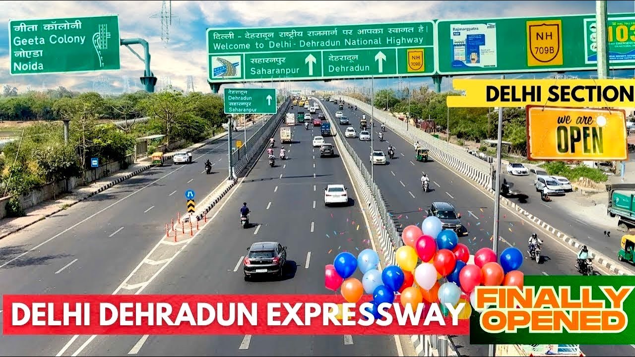 Delhi’s Most Awaited Expressway Opens Finally! Delhi–Dehradun Expressway | Delhi Section Update