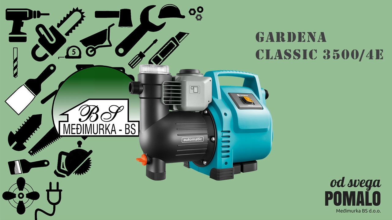 GARDENA pumpa 35004E CLASSIC (1757-20)