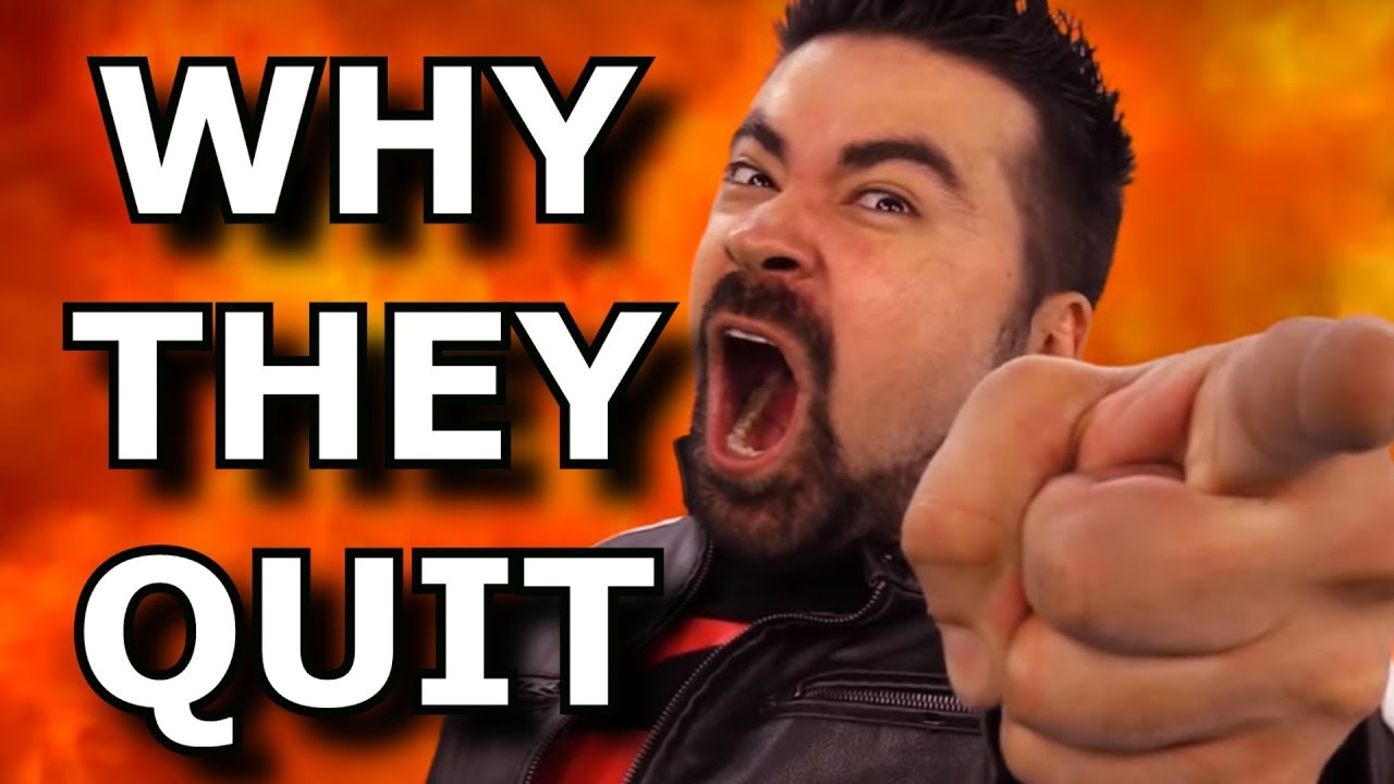Why Gaming Youtubers Randomly Quit - Angry Joe Rant