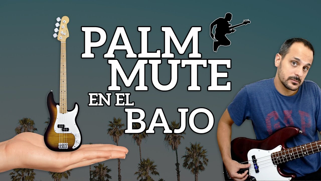 Palm Mute en el Bajo Eléctrico