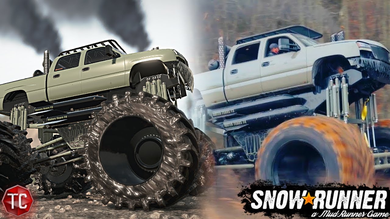 Testing The NEW MONSTERMAX 2.0 in SnowRunner!