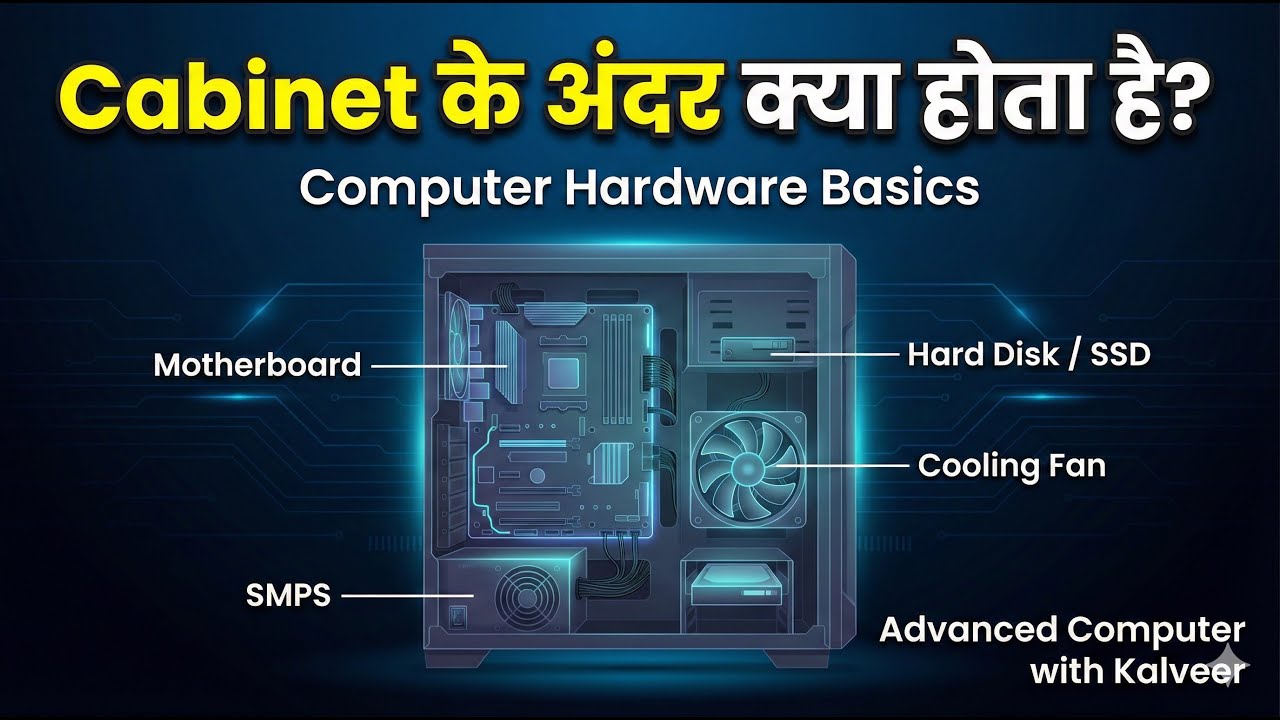 Cabinet के अंदर कौन-कौन से Components होते हैं? | Hindi