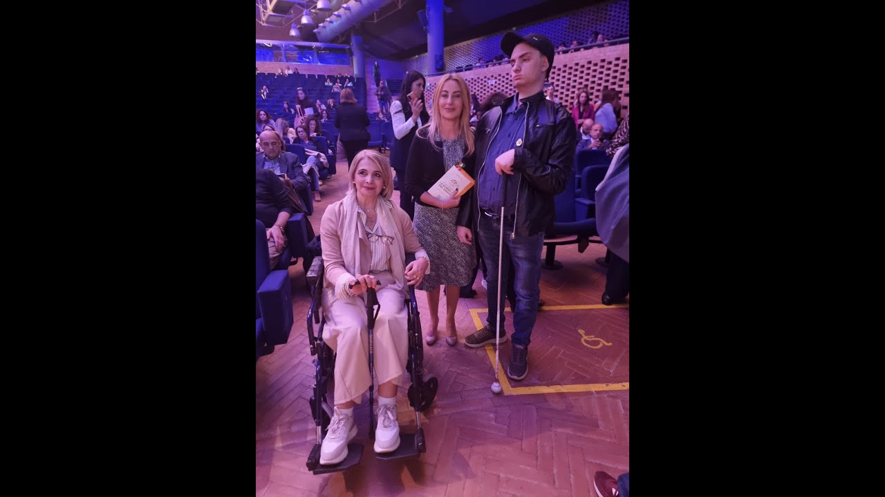 Città della Scienza di Napoli 2025. Presenti: Silvana Robustelli e Nello Capuano per FSHD Italia Aps