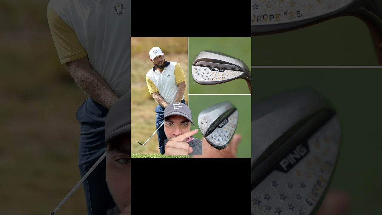 Гольф-клюшки Team Europe просто невероятны 👀🚨🗣️⛳️