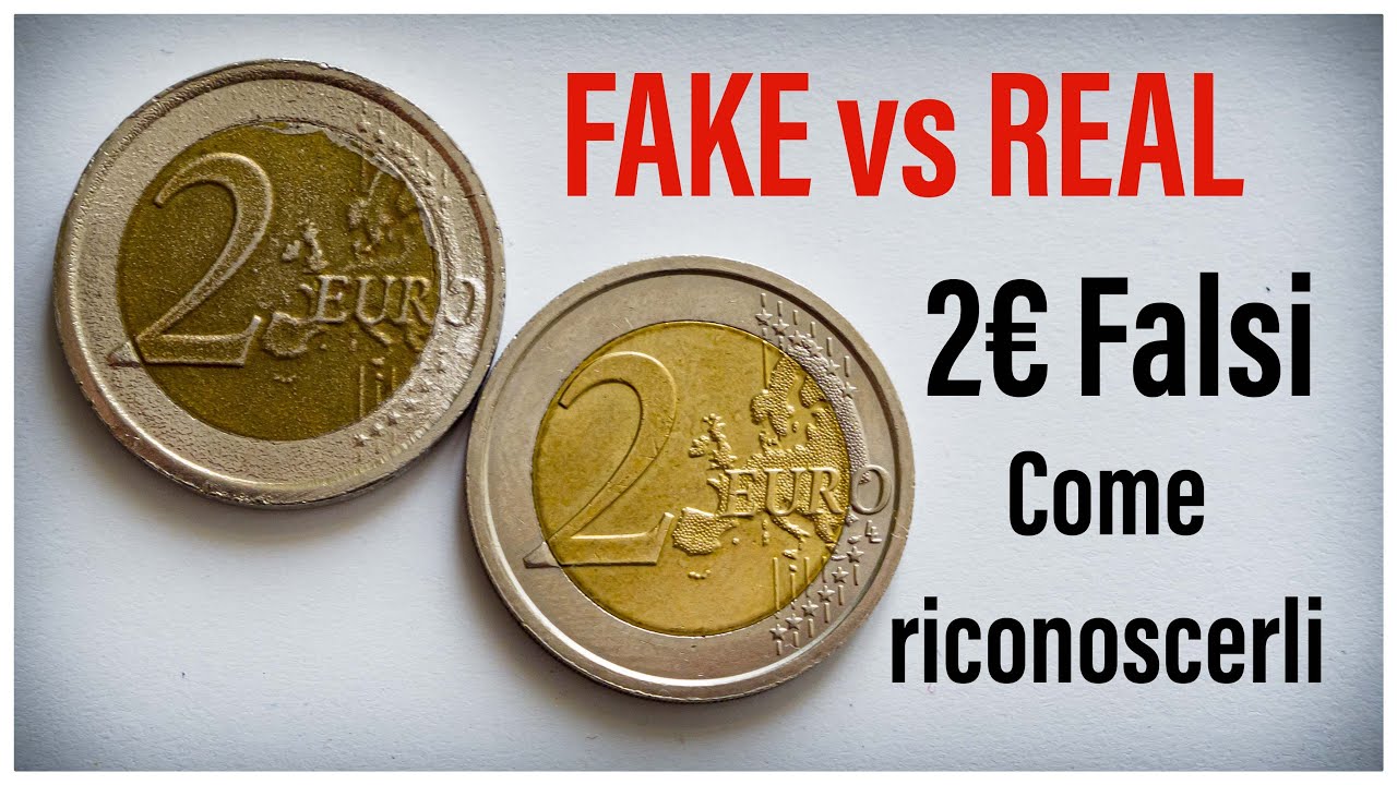 2 Euro FALSI  ATTENZIONE!!!  COME RICONOSCERE 2 Euro Coins FAKE