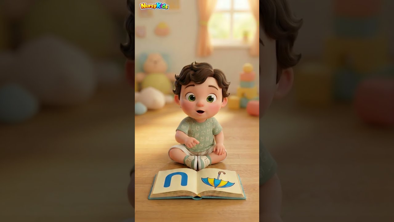 Learn ABC Phonics! 🪄 Magic Book Letters U to Z #kids #alphabet  #nursykids #toddlerlearning