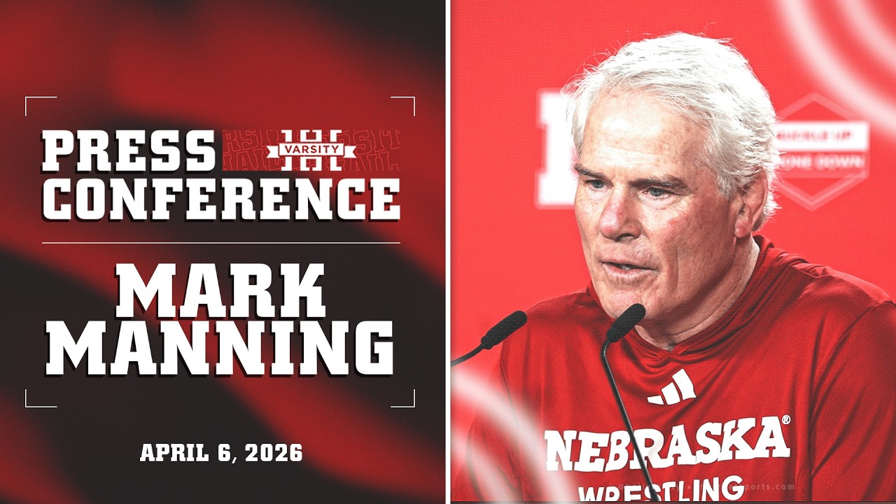 Husker HC Mark Manning Recaps 2025-26 Wrestling Season | Nebraska Wrestlign Press Conference
