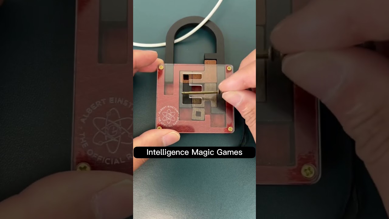 Unlock Hanayama Ancient Lock #puzzles #solved #unlock #hanayama #toys #trending #short #shorts