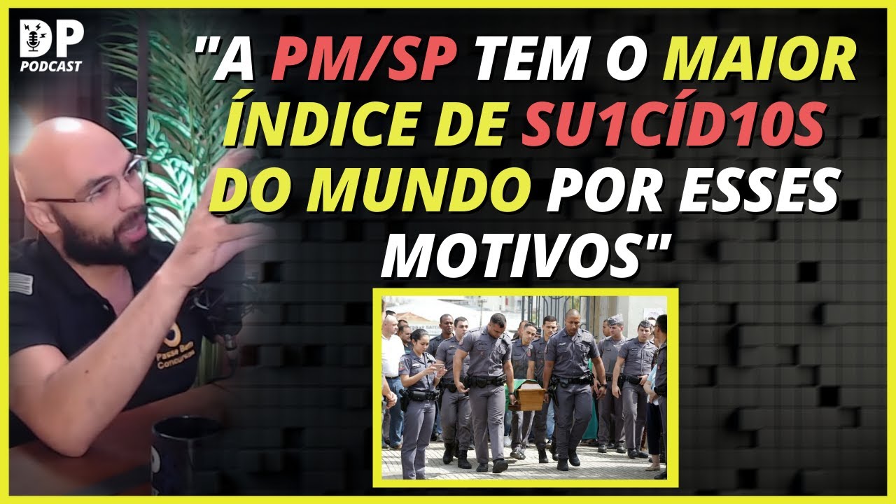 PSICÓLOGO E EX-PM REVELA OS MOTIVOS DE TANTOS PMs ESTAREM TIRANDO AS PRÓPRIAS VIDAS?