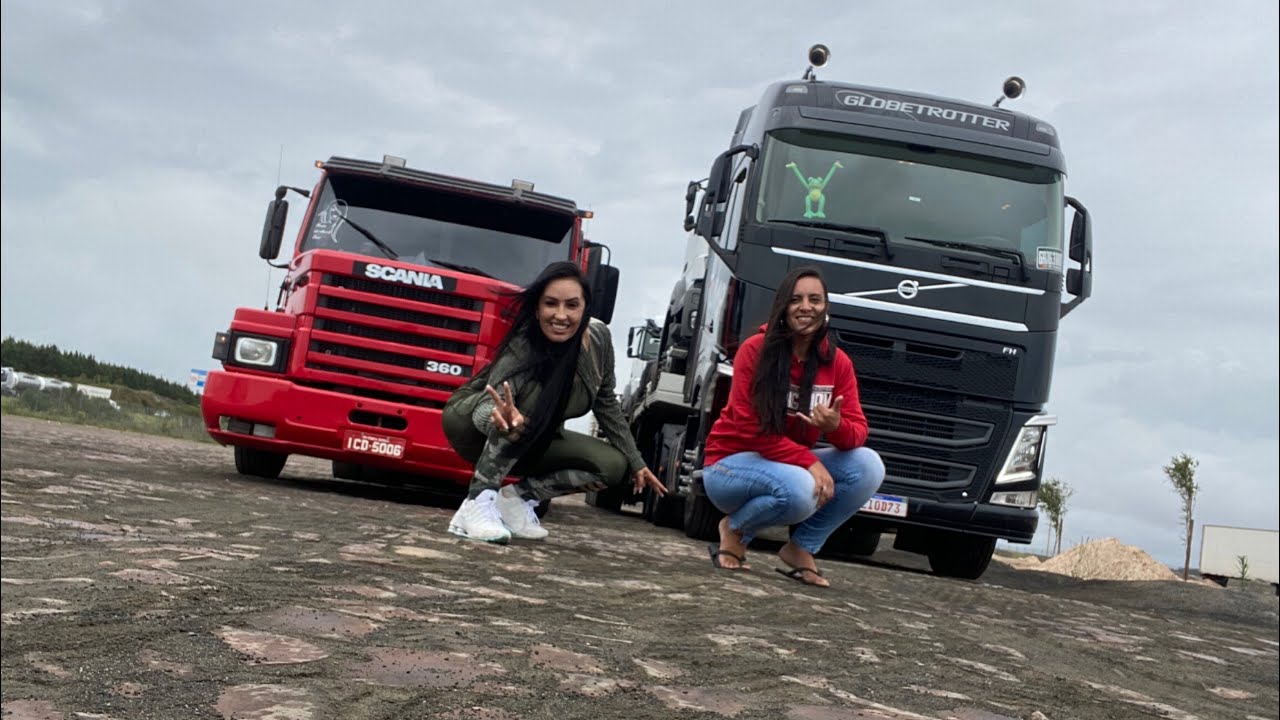 Encontrei a Fernanda carreteira prancheira