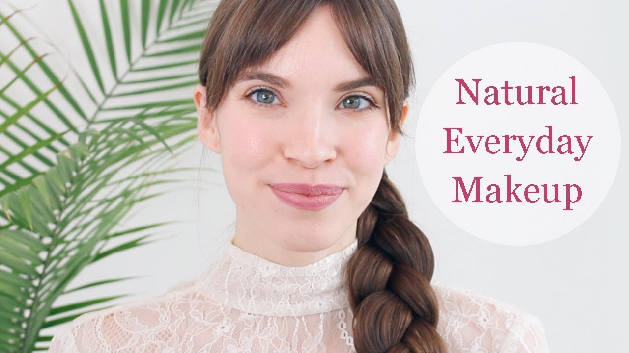 MY NATURAL EVERYDAY MAKEUP ROUTINE! (Natural and Organic Products)