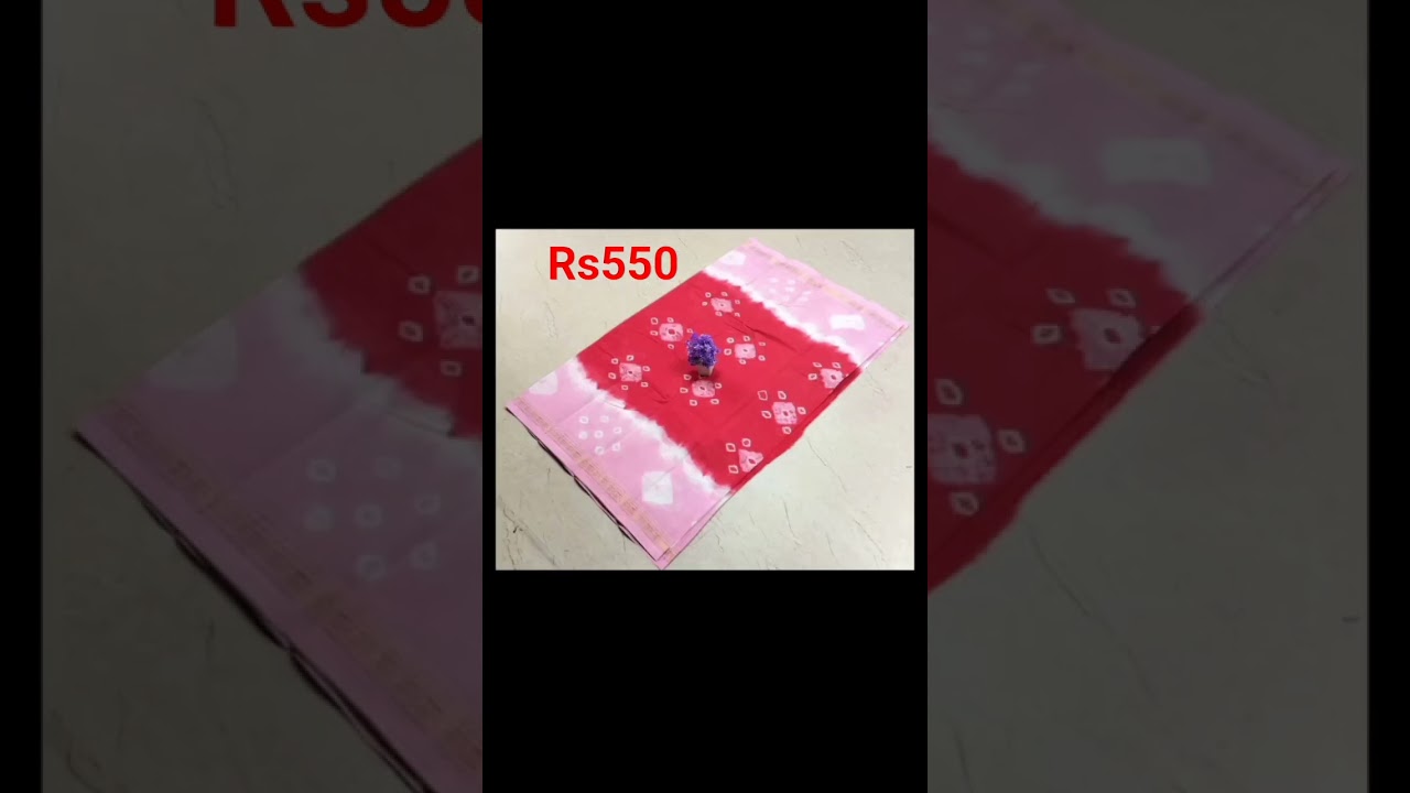 🤩🤩New pure sungudi cotton sarees available Rs550 🤩🤩