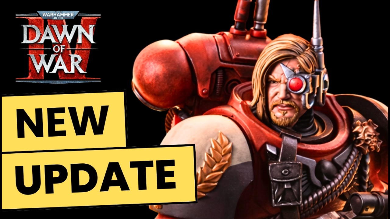 Dawn Of War 4 Update ► NEW Necrons Building & Mechanic, Playtest Feedback & MORE