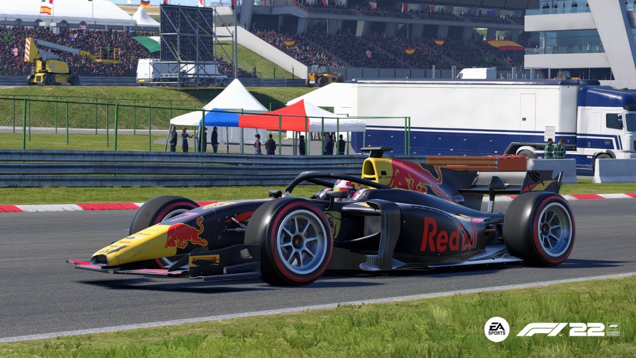 F1 22 ] F2 21 Hitech Grand Prix Racing Around The Hungarian Grand Prix