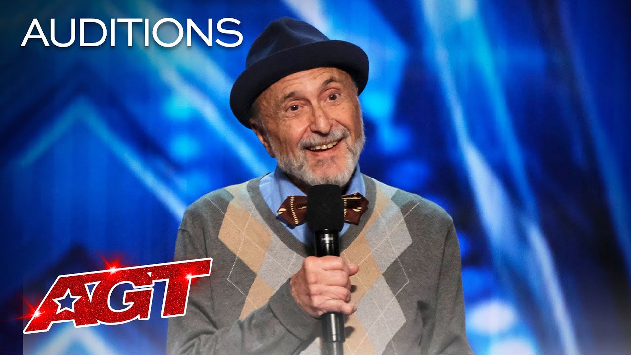 Eighty-Year-Old Comedian Marty Ross Tells Funny Stories About His Age - America's Got Talent 2020