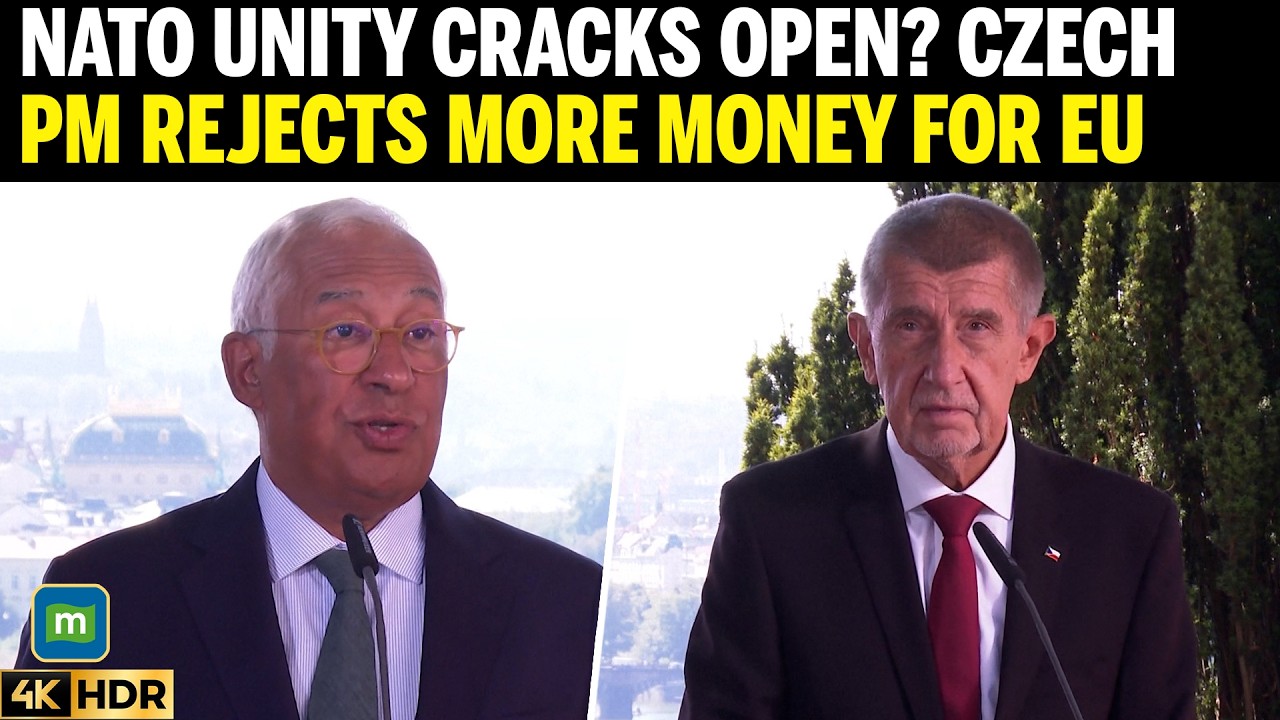 CZECHIA CHALLENGES BRUSSELS! Babi&scaron; Rejects Giving More Money to EU & NATO | Europe News |&nbsp; N18G