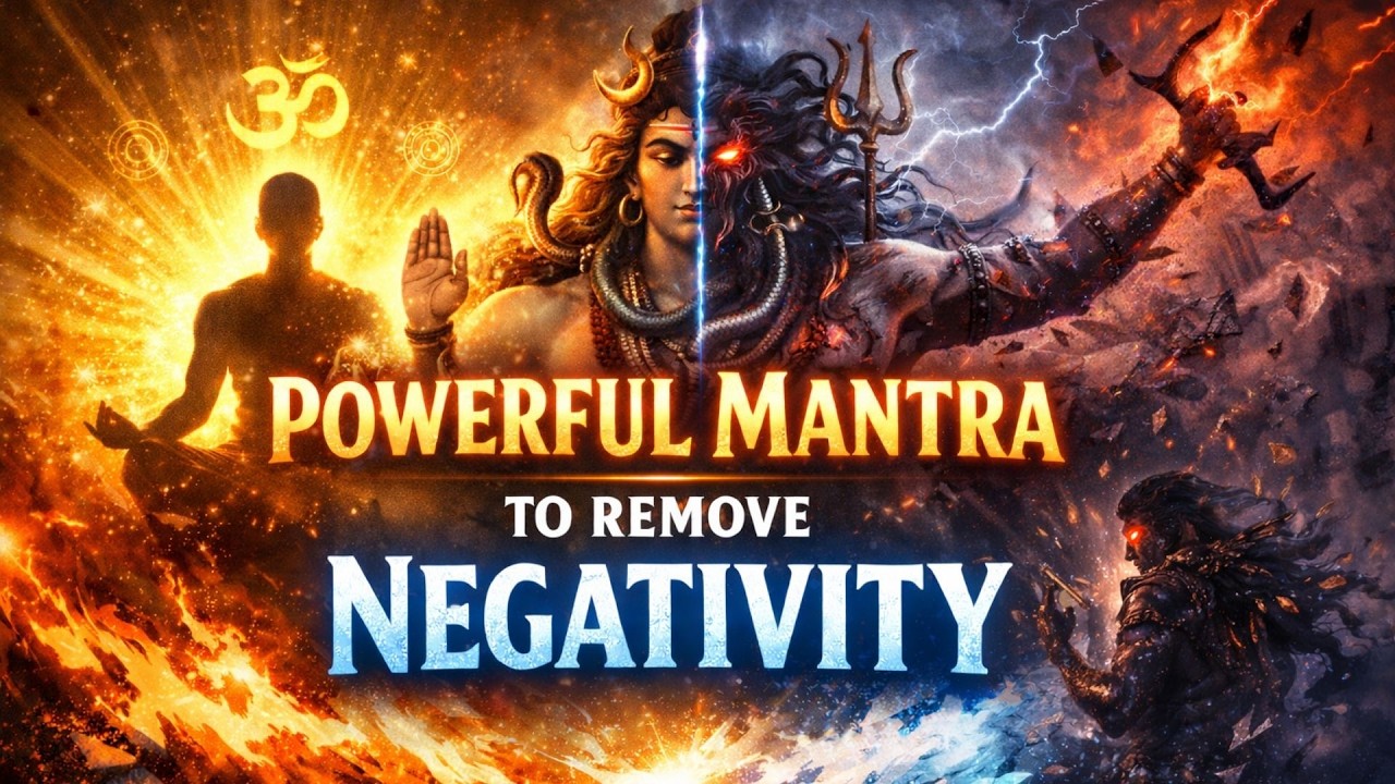 🧘🧿 Powerful mantra to remove negativity - Namaste Astu Bhagavan Vishweshwaraya Mahadevaya Mantra 🔱🕉️