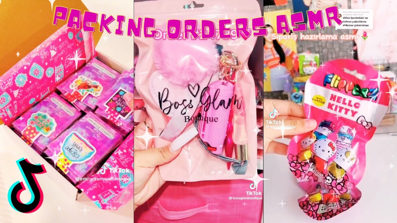 Satisfying packing orders ✨ ASMR style ✨ TikTok compilation #31 