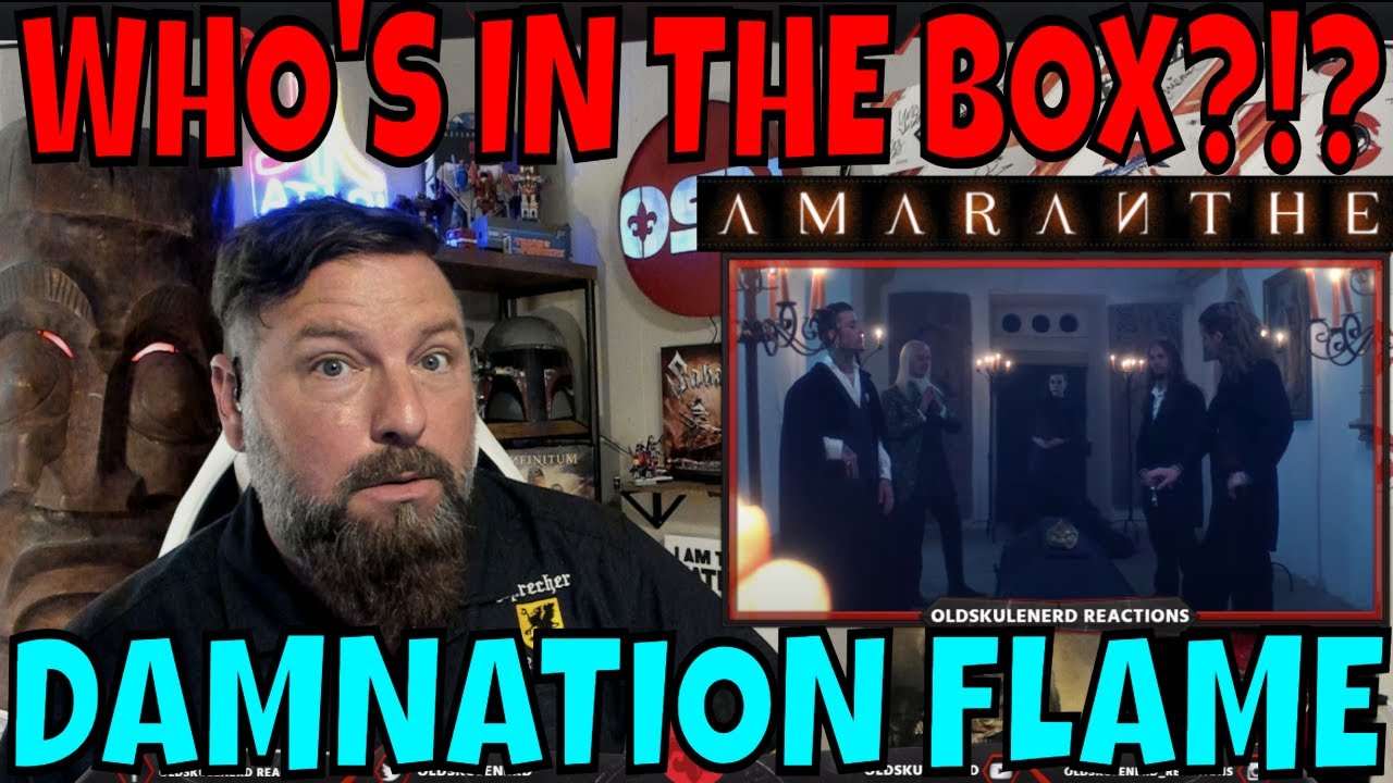 AMARANTHE - Damnation Flame - NEW VIDEO| OLDSKULENERD REACTION