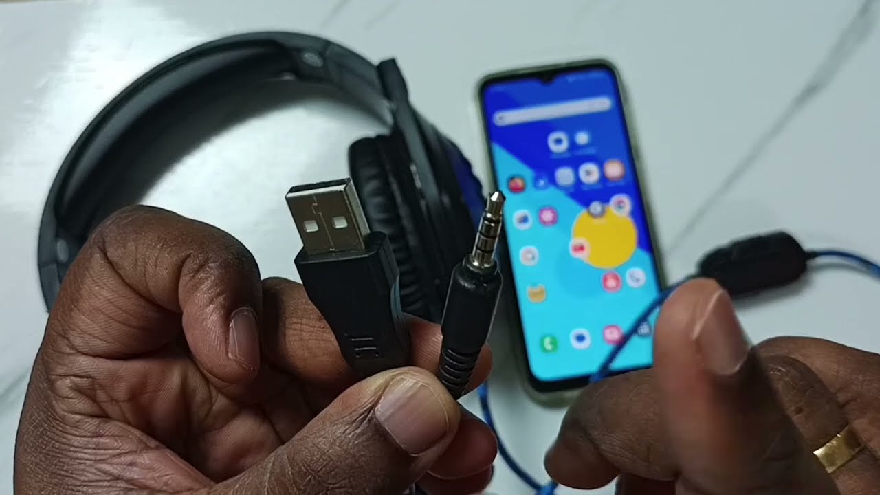 How to Turn ON RGB LED Light of Cosmic Byte GS430 Headphone using Android Phone