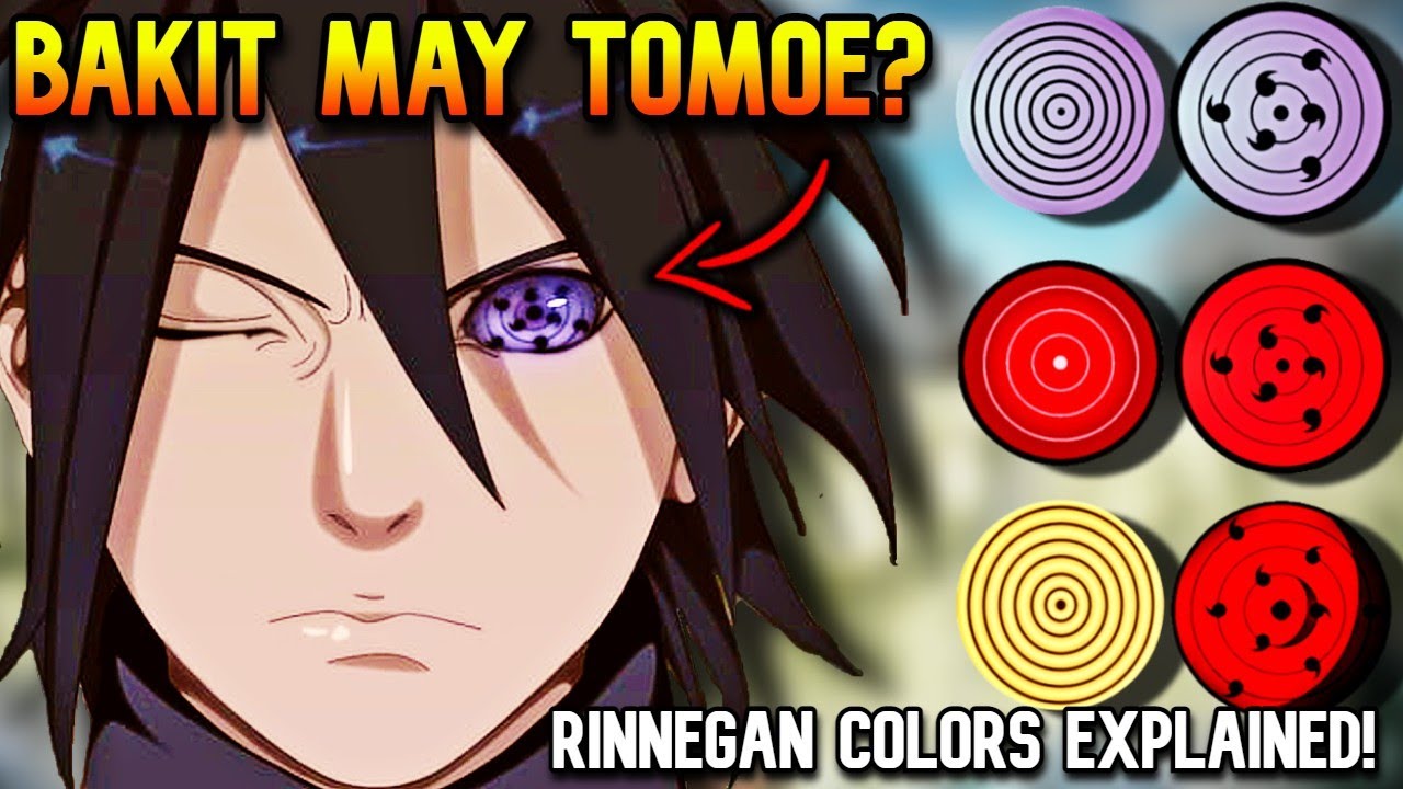 ANG RINNE - SHARINGAN NI SASUKE UCHIHA EXPLAINED😱 - ALL COLORS OF RINNEGAN & RINNESHARINGAN ANALYSIS